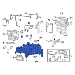 Ram OE 68442368AD – HVAC Unit Case