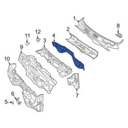 Ram OE 68361868AB – Front Firewall