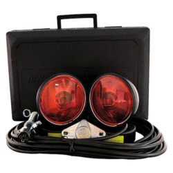 Buyers® TL257M – 4″ Magnetic Red Round Tow Lights