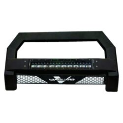 Vanguard Off-Road® – 3″ Vantage Series Black Bull Bar with Skid Plate and 22″ LED Light Bar