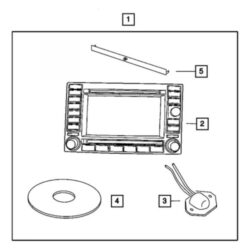 Mopar® Z5064184AH – Infotainment Display